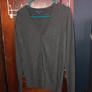 Dark gray cardigan